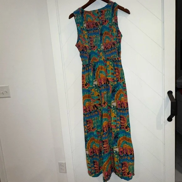 NWOT CLEOBELLA ayanna ankle dress in paradiso Small - Picture 10 of 10